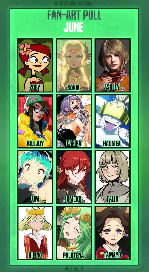 JUNE 2024 POLL IS LIVE! Who's your pick? 👀