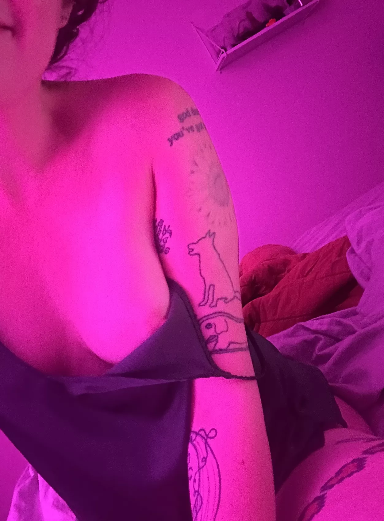 Just a little nipple peek 