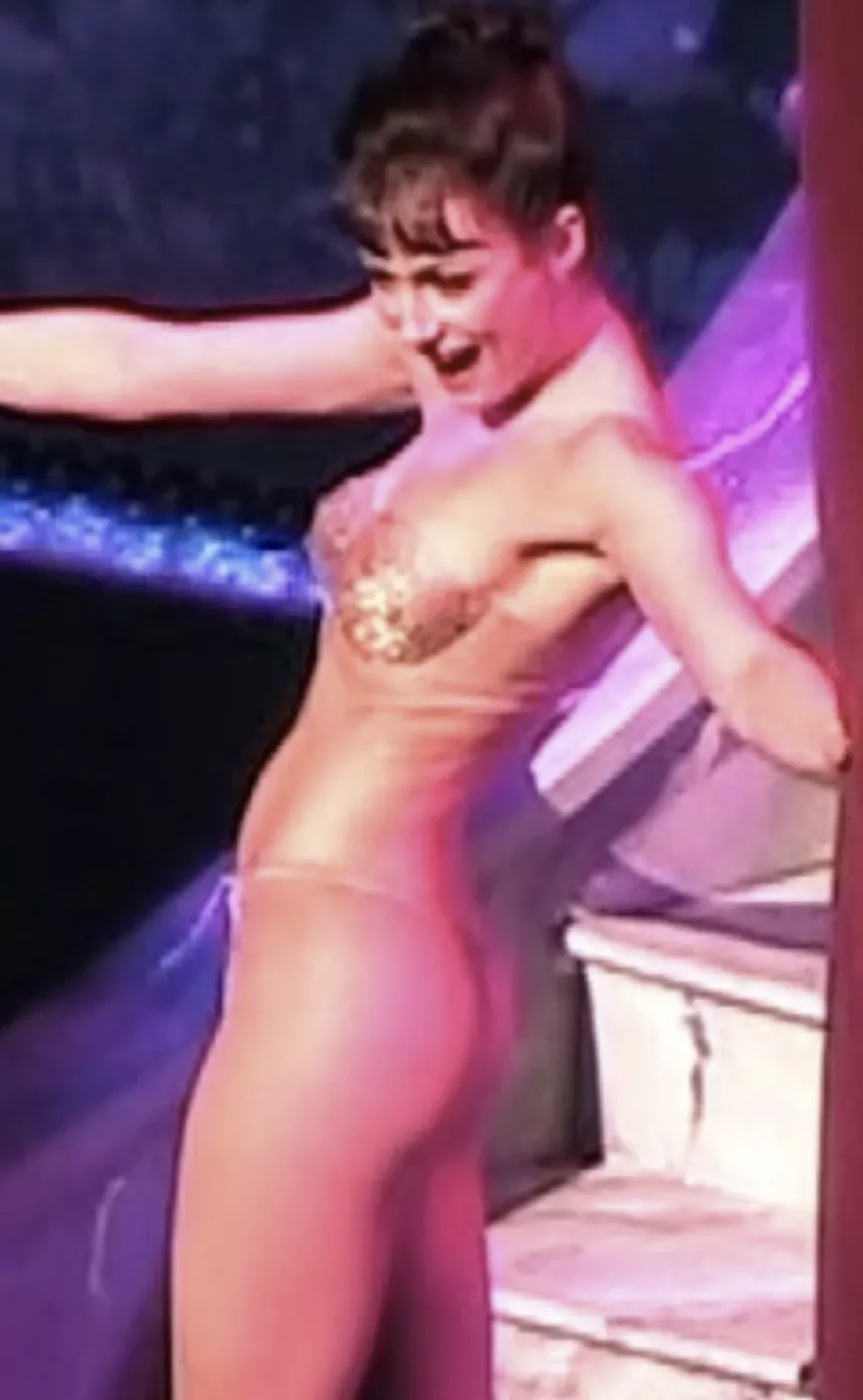 Laura Benanti onstage in 