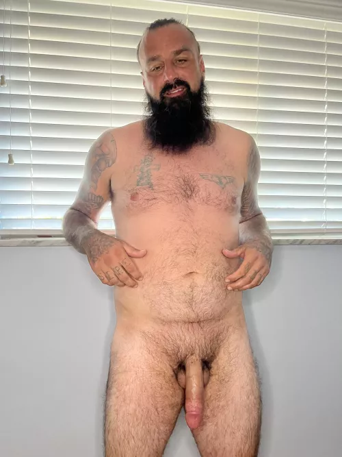 Letting him hang out!