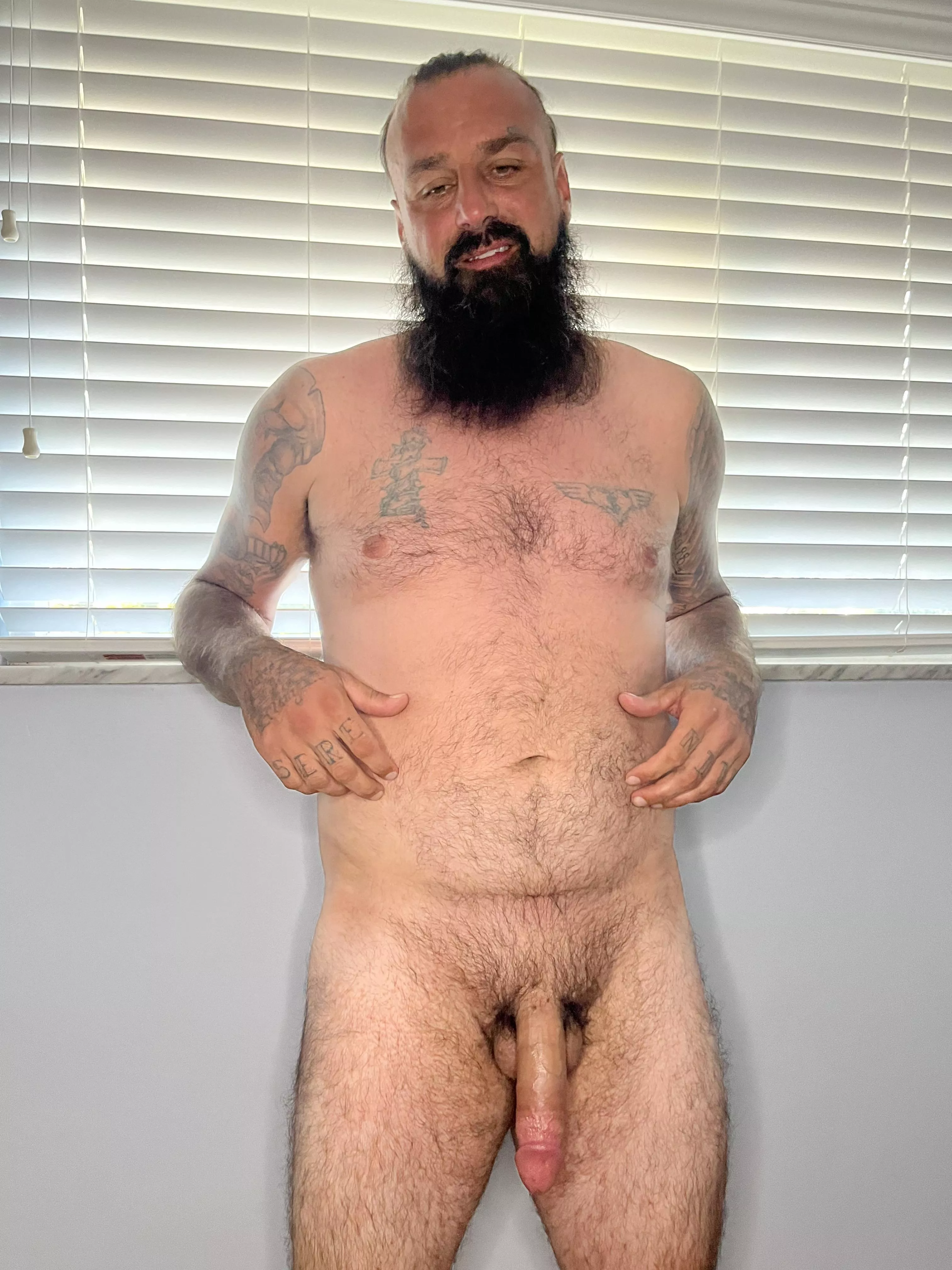 Letting him hang out!