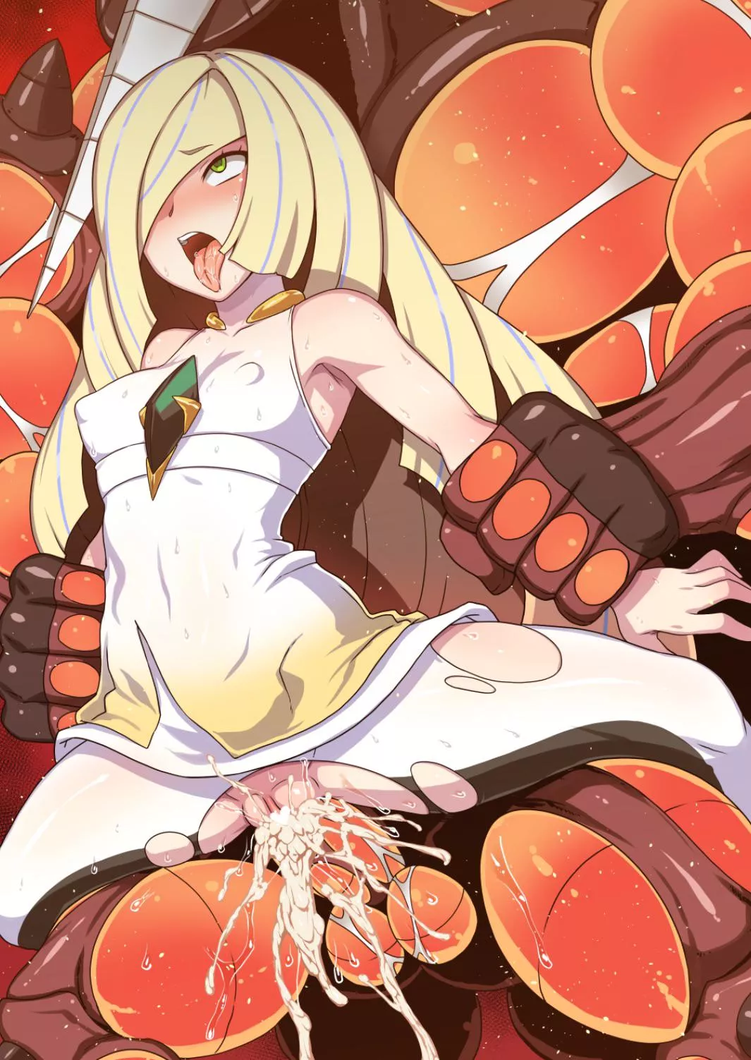 Lusamine getting broken~ (Denkishowgun)