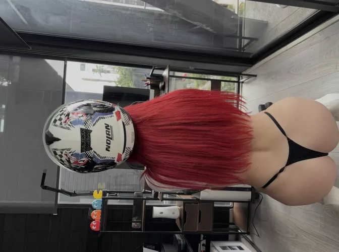 my lips are cherry red and ready for action