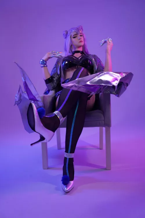 My tempting KDA All Out Evelynn cosplay (ne0nixx)