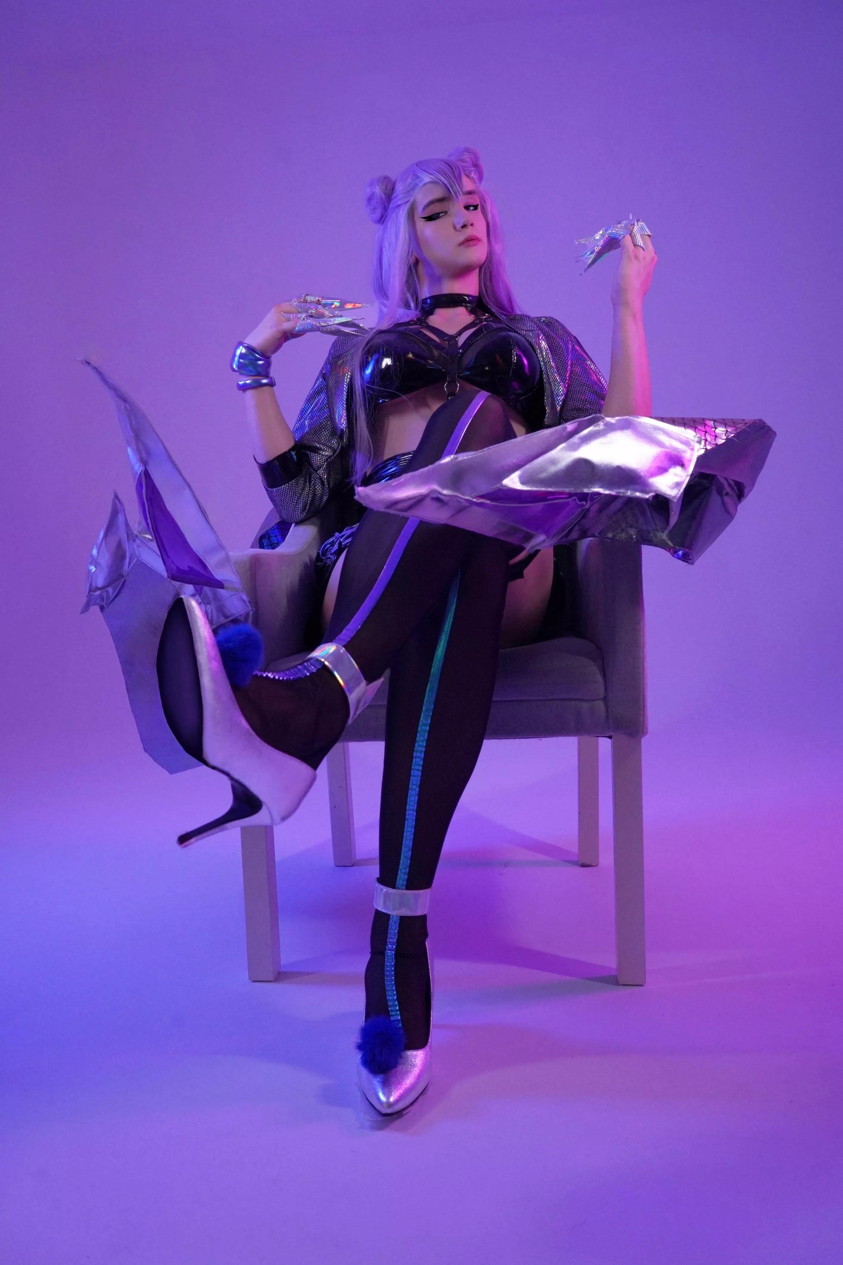 My tempting KDA All Out Evelynn cosplay (ne0nixx)