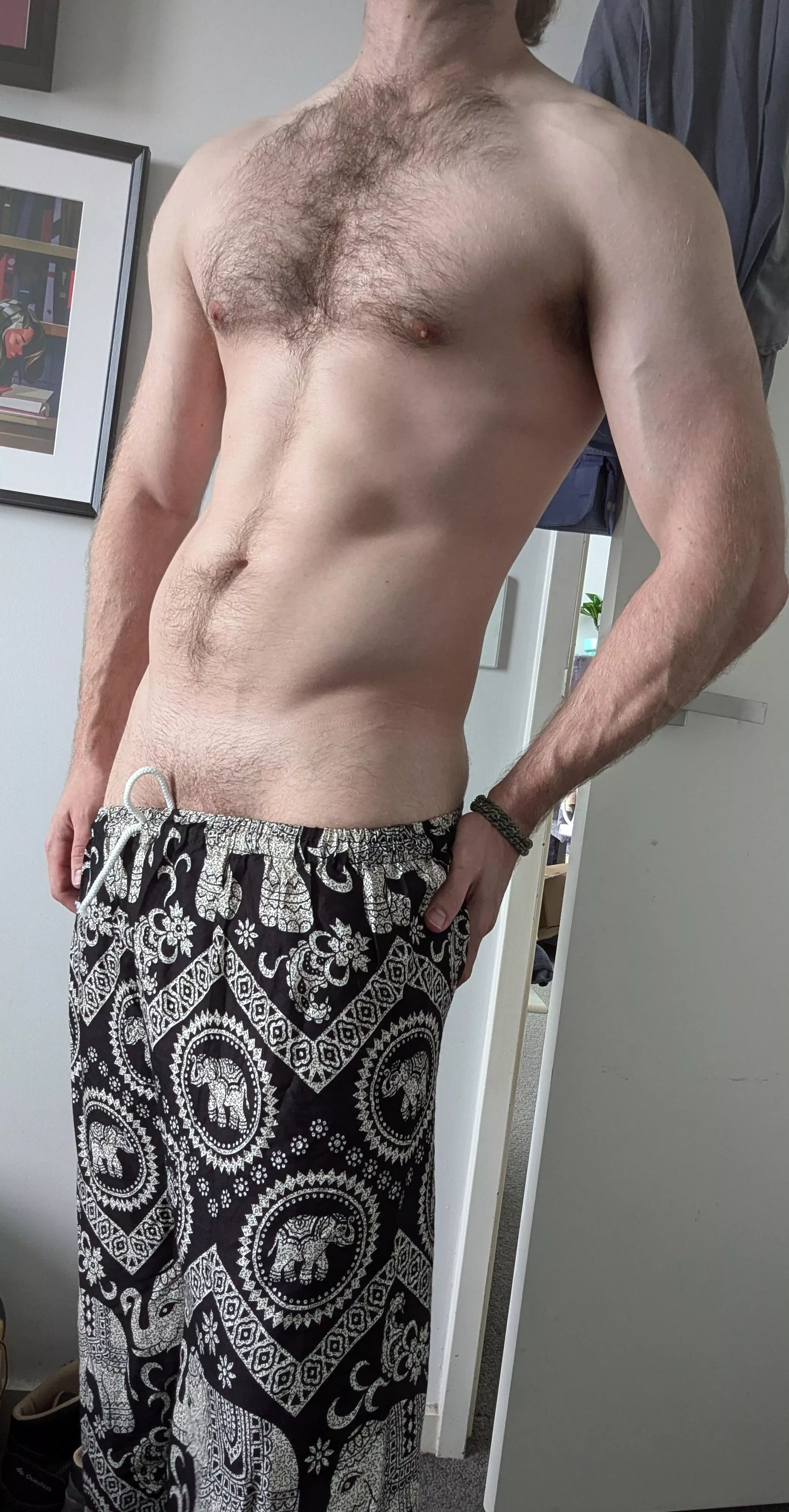 Post-Gym selfie > Gym selfie 