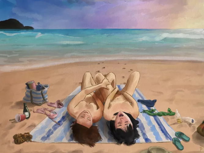 Sapphic Shore (by me)