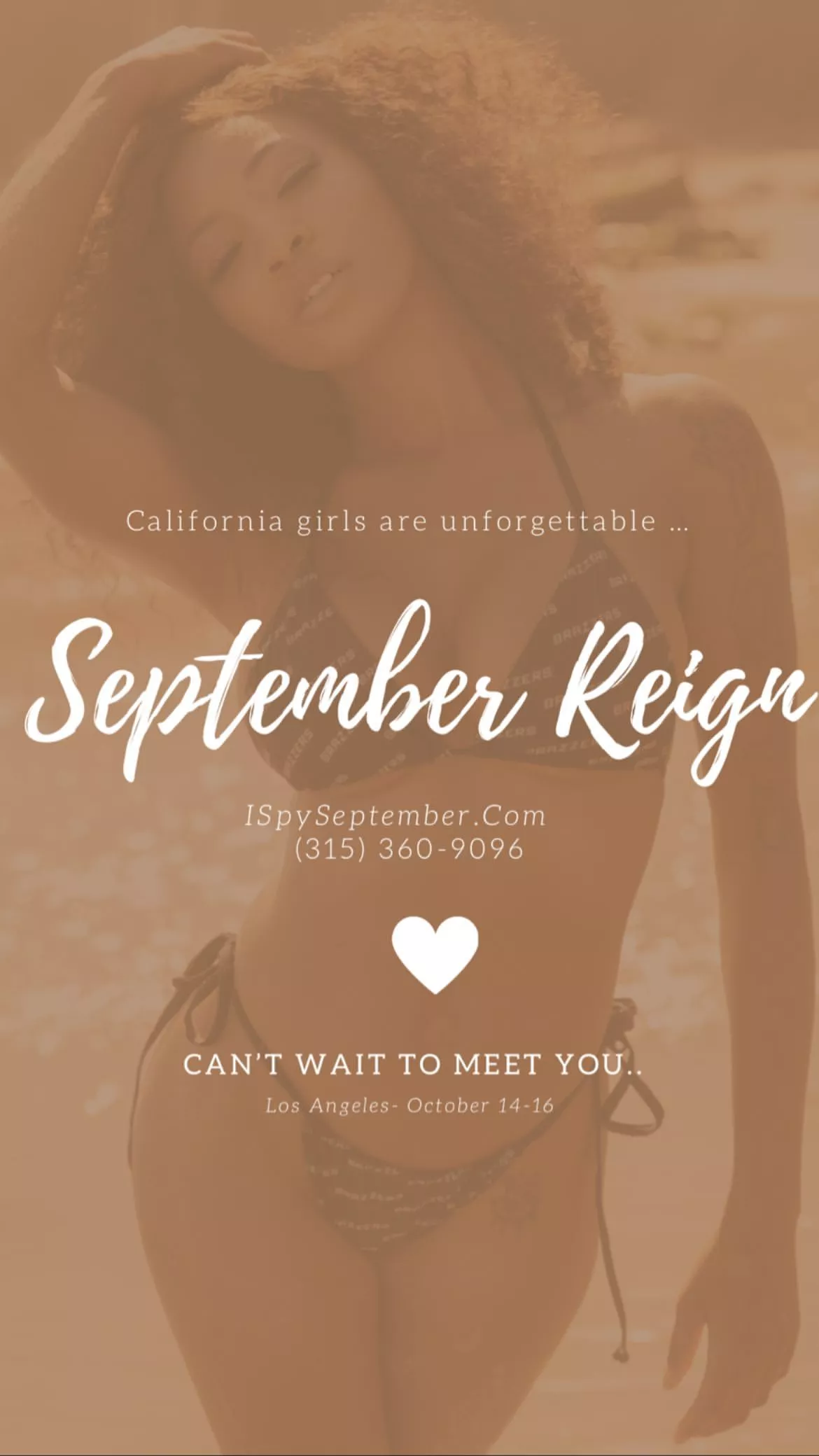 September Reign is currently Escorting for those interested