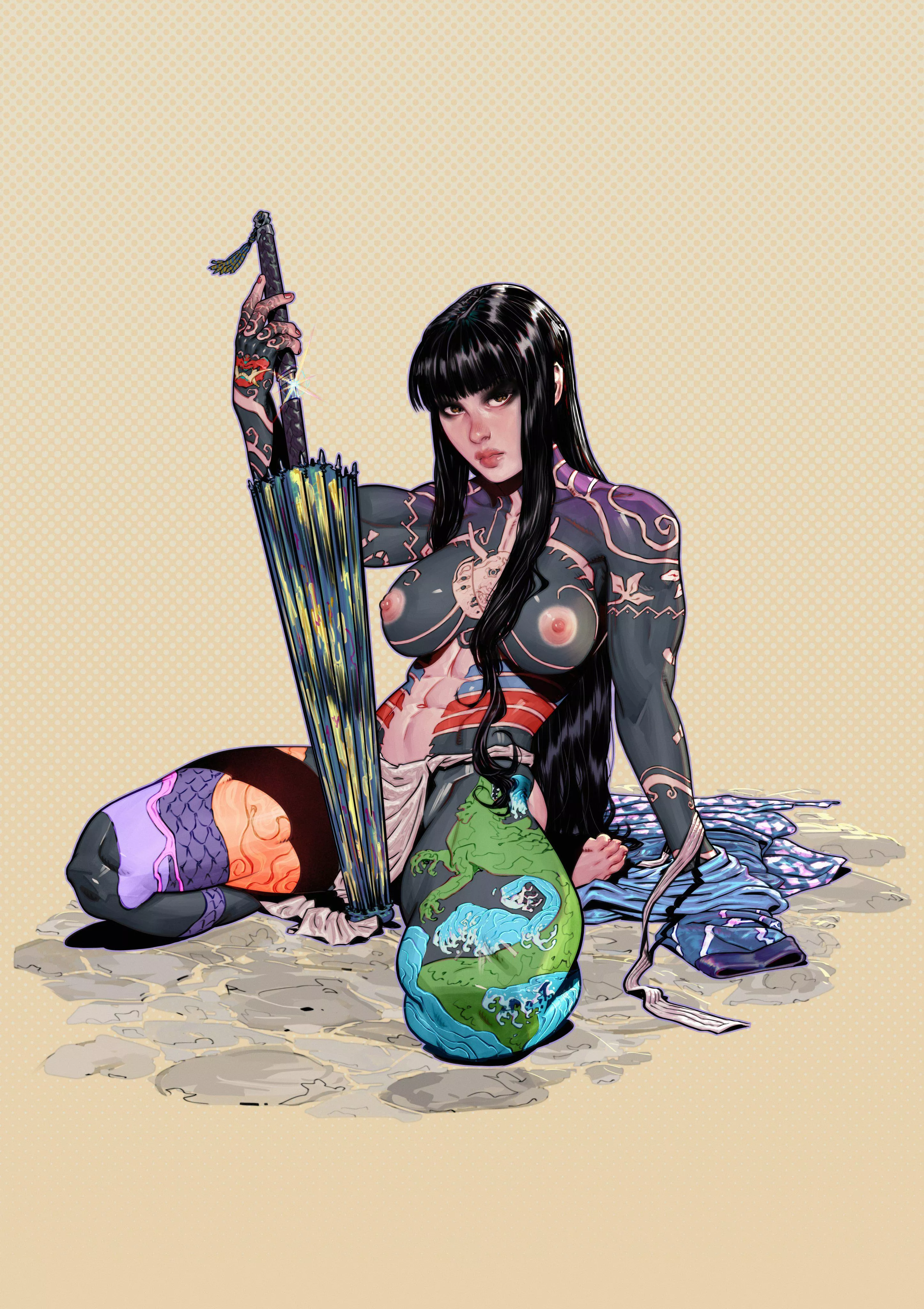 She's is the canvas and the muse (BoxOfWant)