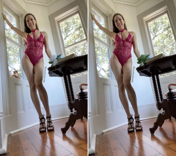 Spot nine differences. Photo and edit by me.