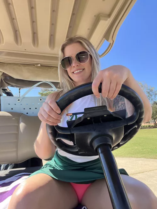 These didn’t stay on past hole 3