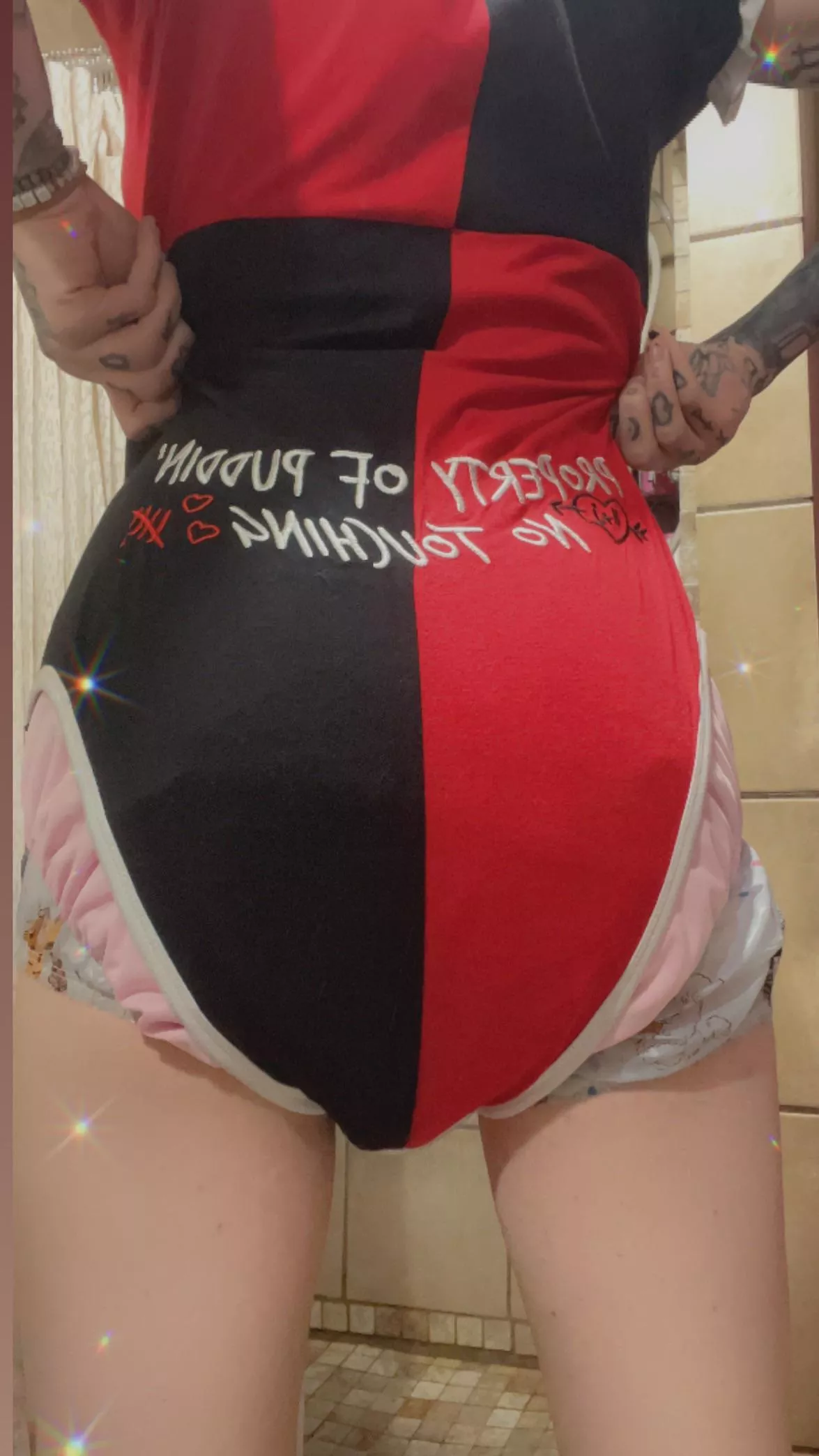 Triple Diapered And Double Covered 💦🖤