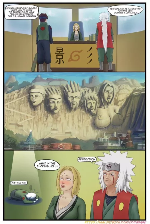 Tsunade’s hokage face