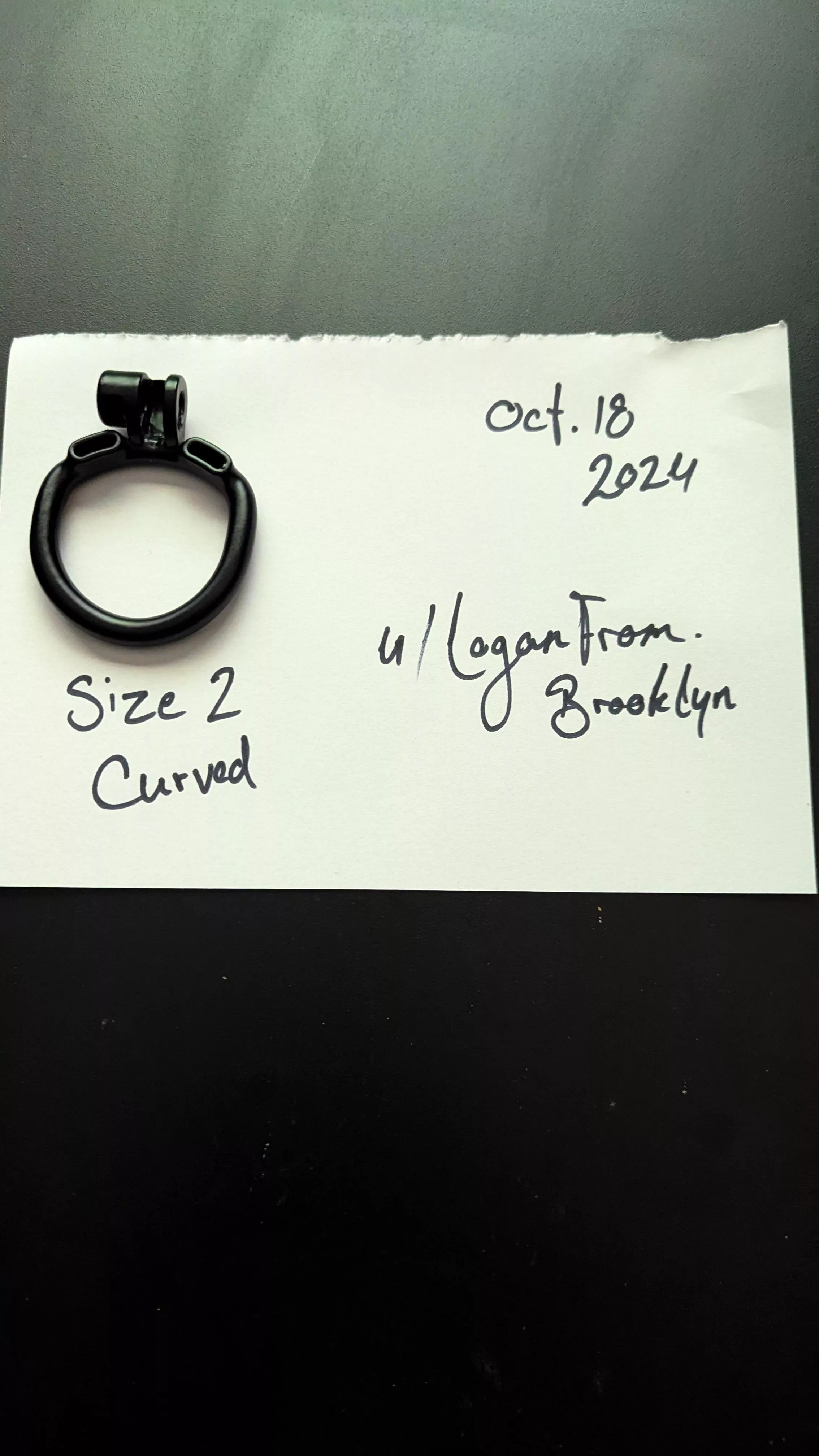 [US][base ring #2 curved] Sell