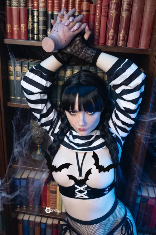 Wednesday cosplay by CarryKey