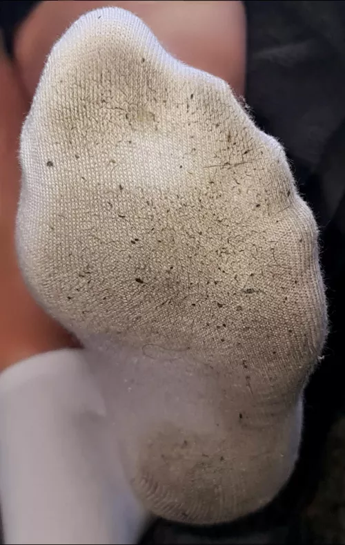 Who would like to sniff my pretty socks ?