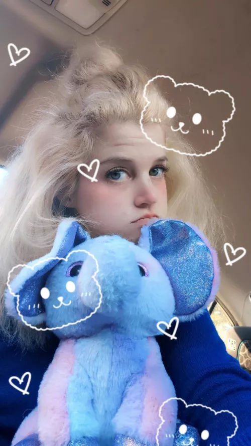 Would really like to have a take your stuffie to work day please 🥺 I'm having a day