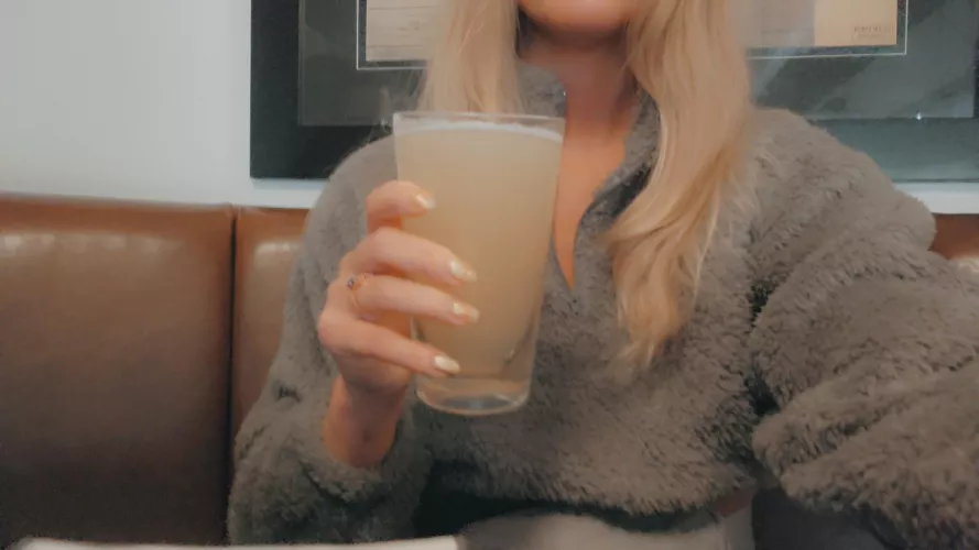 Would you buy me a beer from accross the bar? 🤭