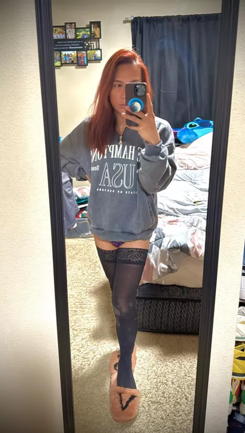 [30] - #LaceyWA - Getting ready for bed, CD femme asian in Lacey😈