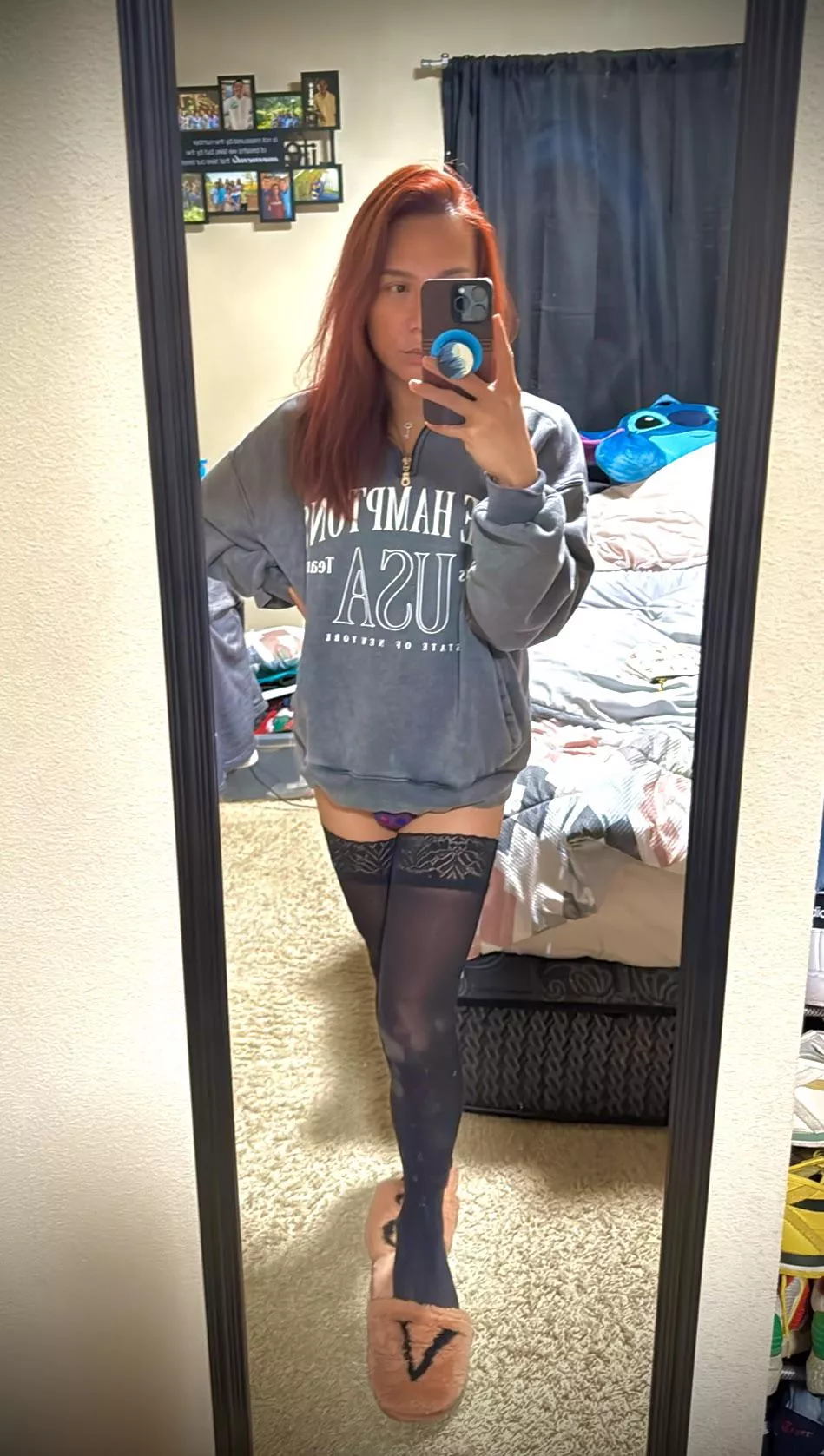 [30] - #LaceyWA - Getting ready for bed, CD femme asian in Lacey😈