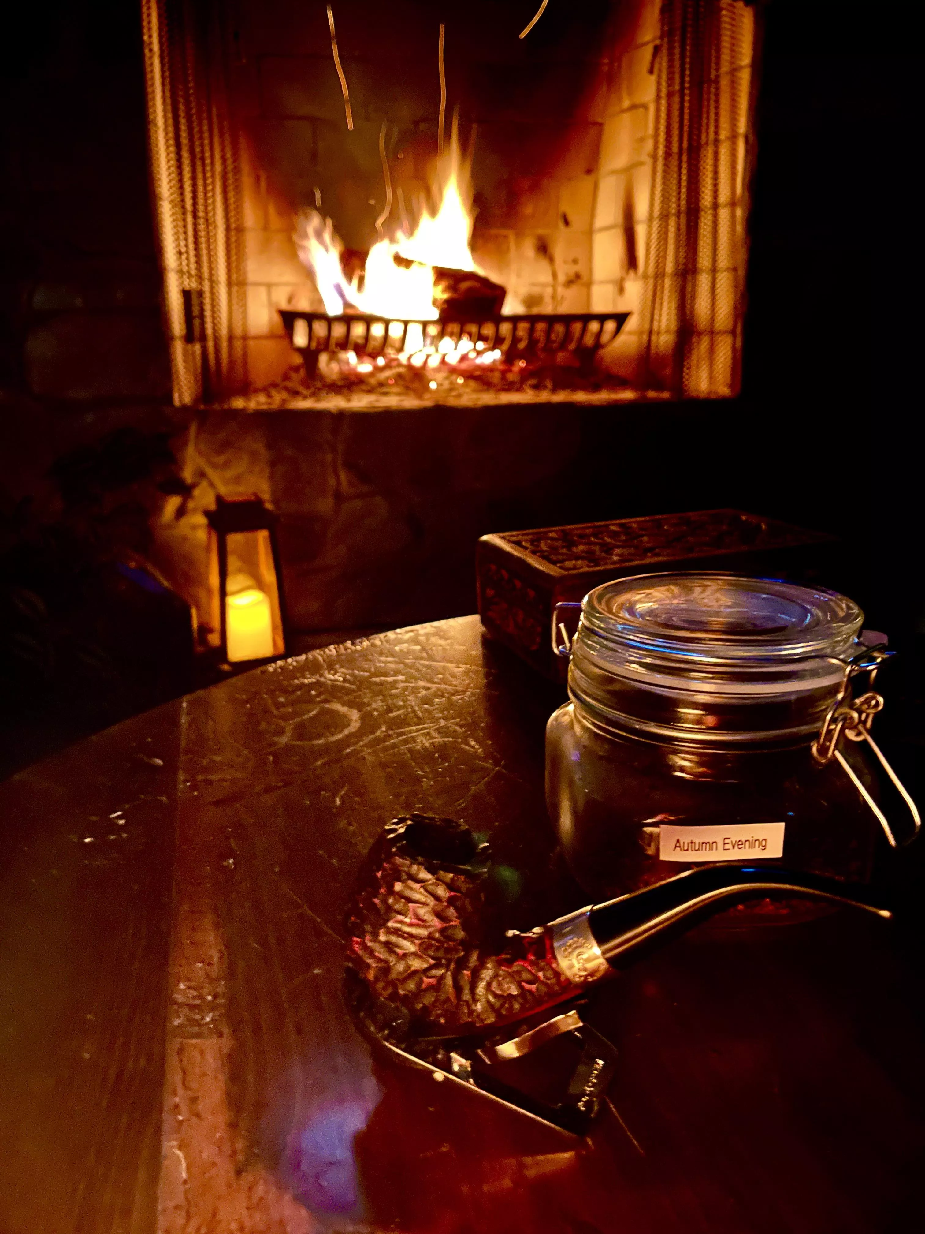 A pleasant autumn evening