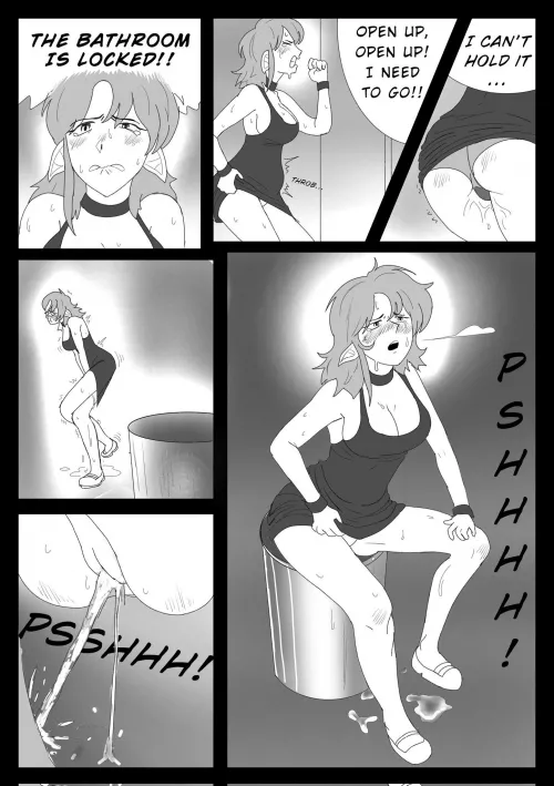 All the bathrooms are locked