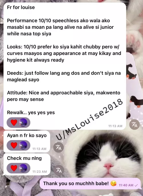 Another fr from redditor's GM! 100% legit and still with free massage for all sure taker today! ❤️ Happy sunday everyone! 🥰