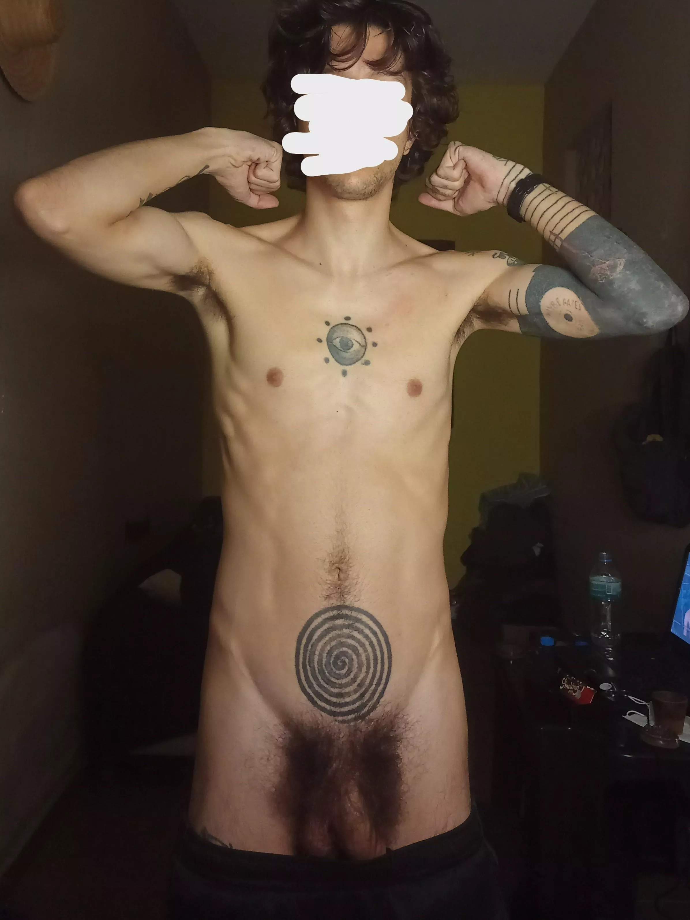 are tattooed hairy boys allowed to post?