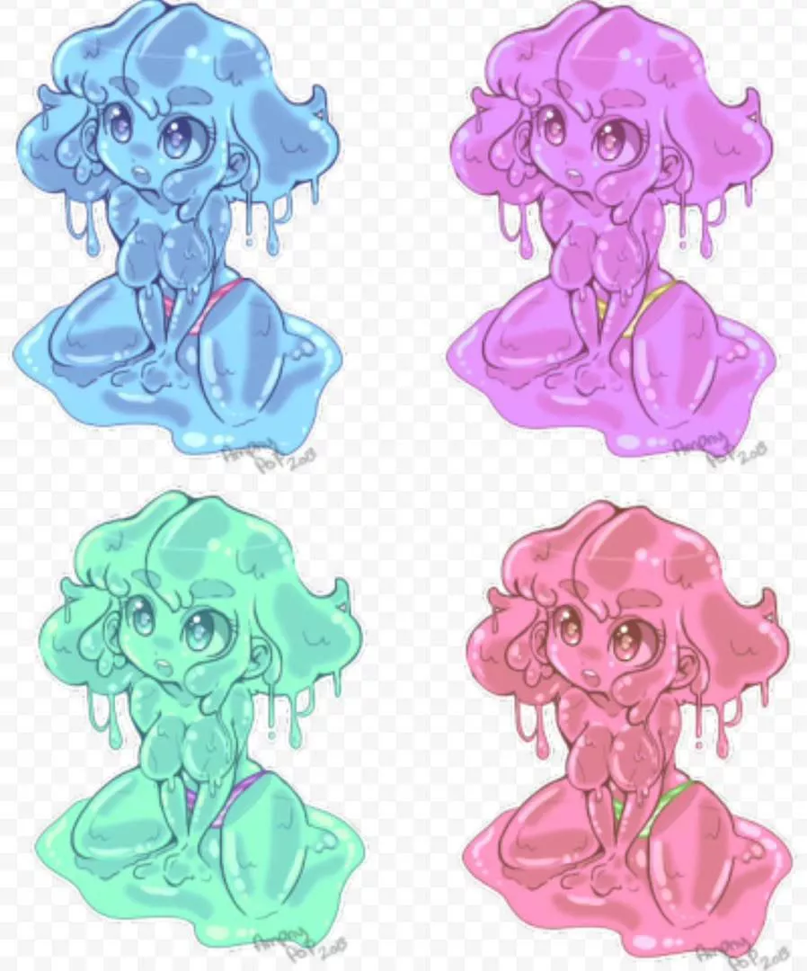 Beautiful colors Slime