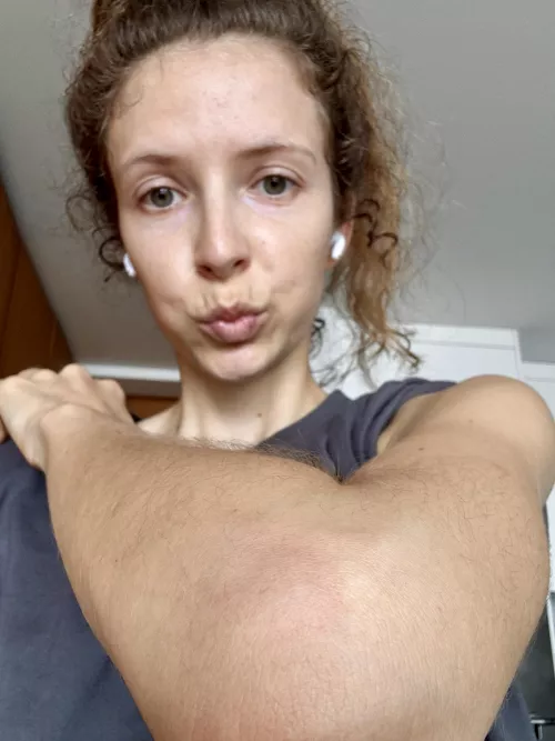 Blonde and fluffy [arms] for you