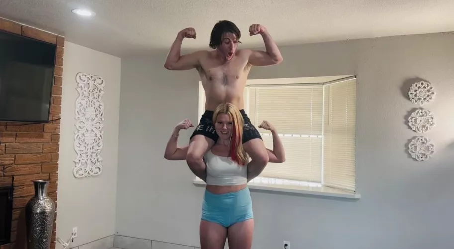 Cay Baby Lifts and Carries Patrick Starr