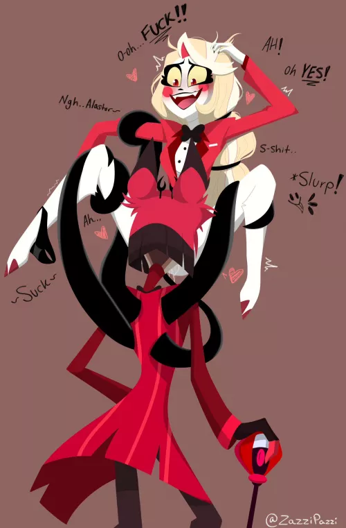 Charlie feeling tickle in her stomach 