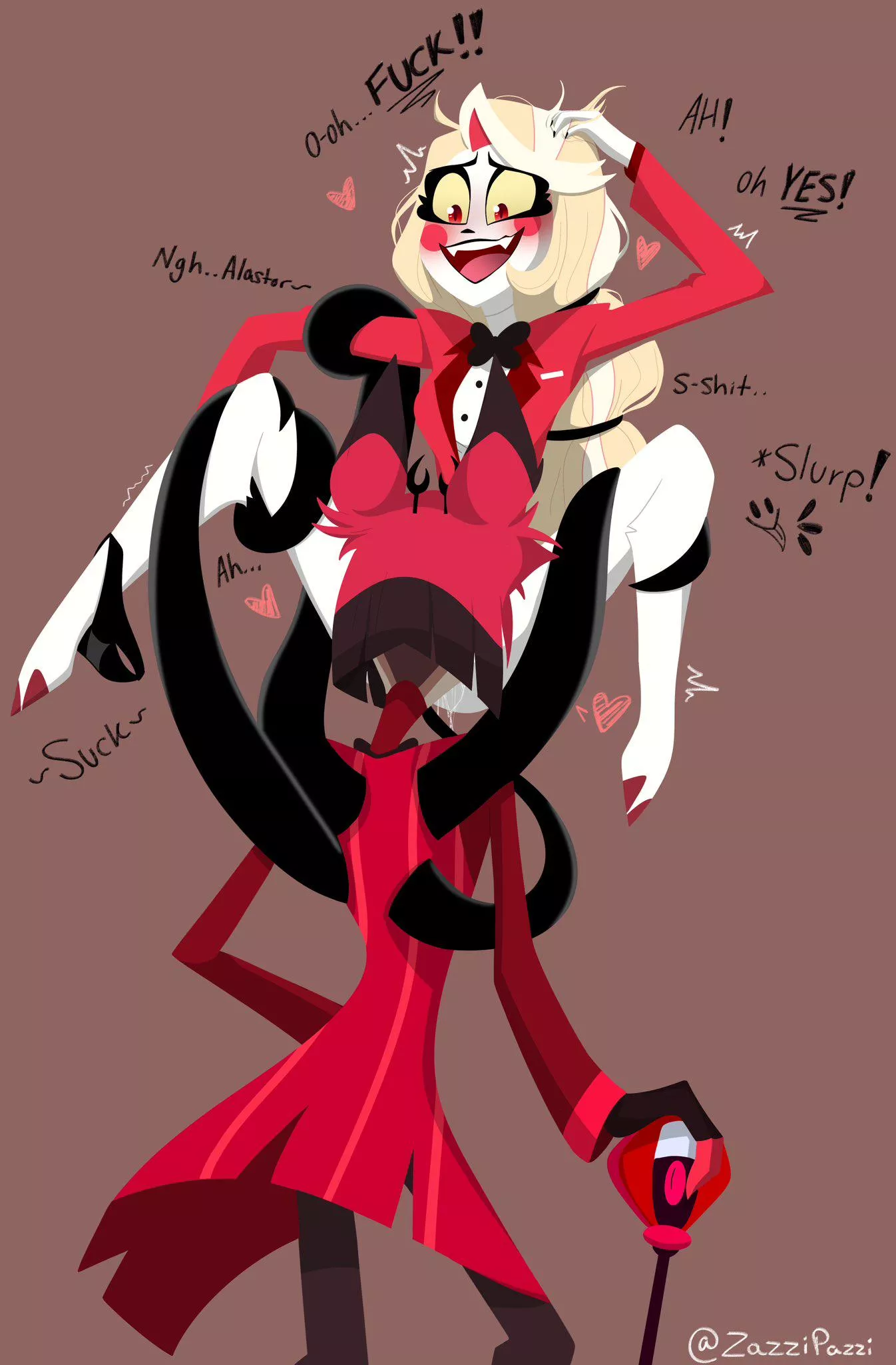 Charlie feeling tickle in her stomach 