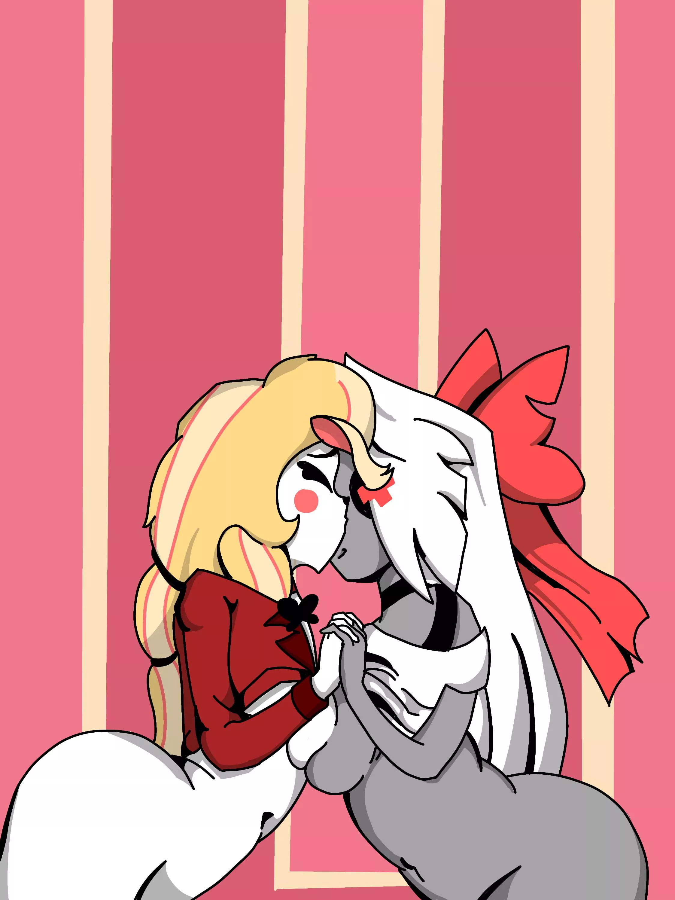 Charlie x vaggie (Splyxn7 on X)