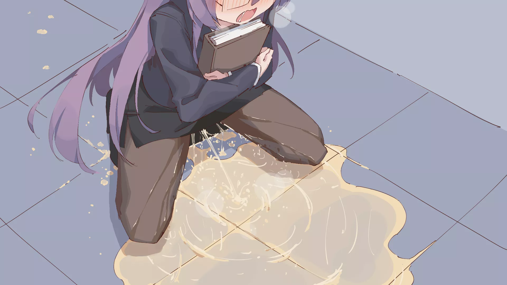 embarrassing first day at college..~ (artist: rune)