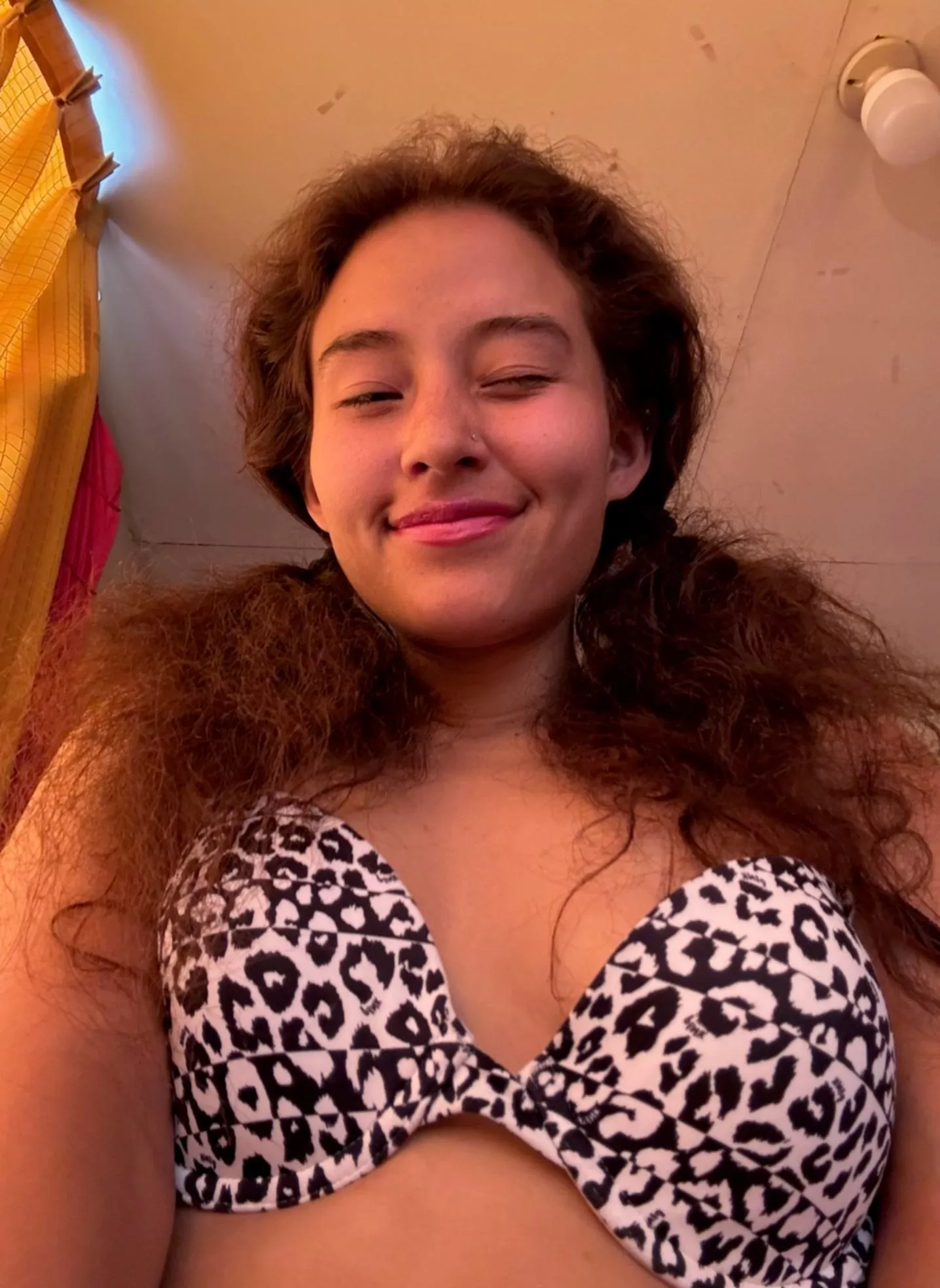 Feeling pretty in animal print. mom of two