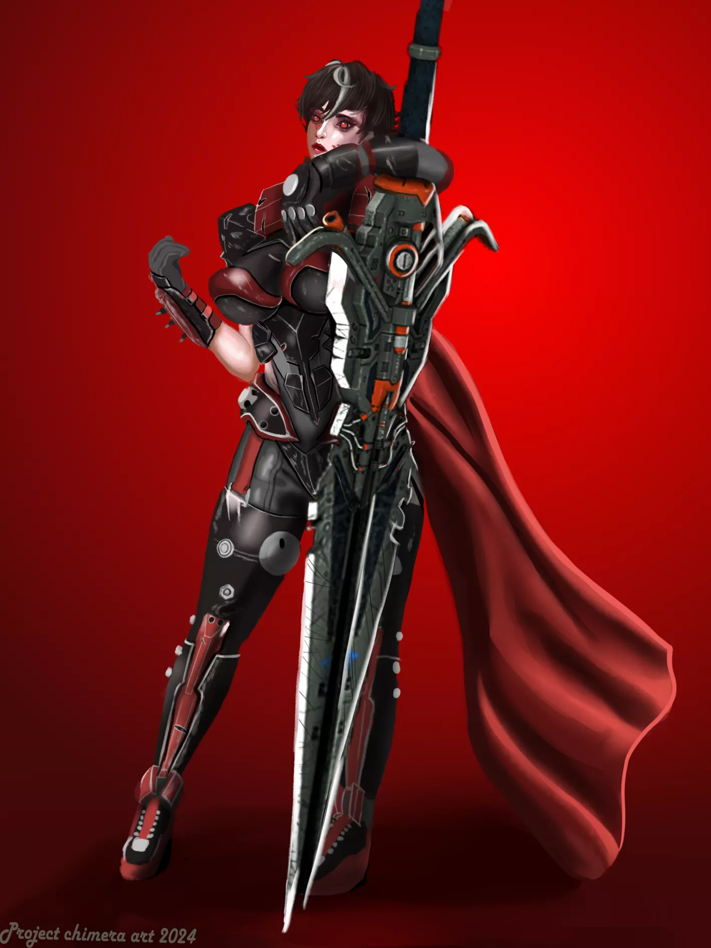 General Elizabeth Blythe by me ;3 (Project Chimera Art)