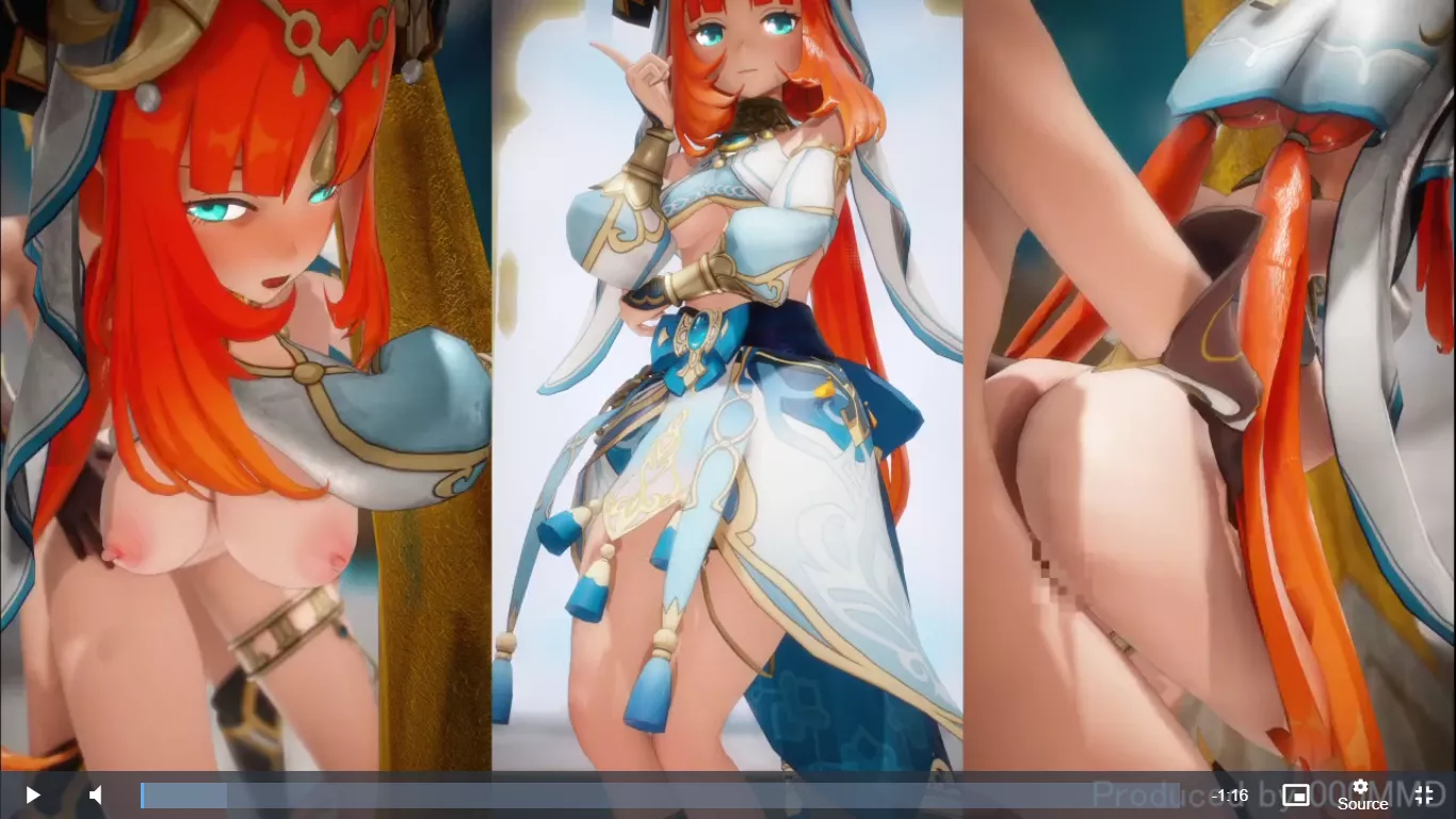 Genshin Gurls by  000MMD