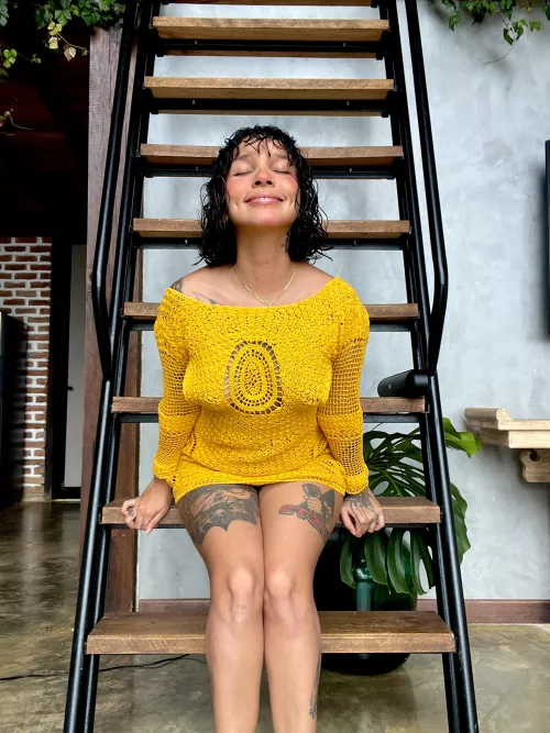 Happy despite my resemblance to a boy