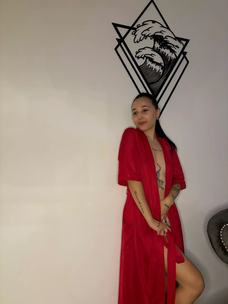 Hey babe, does my body look good for you?