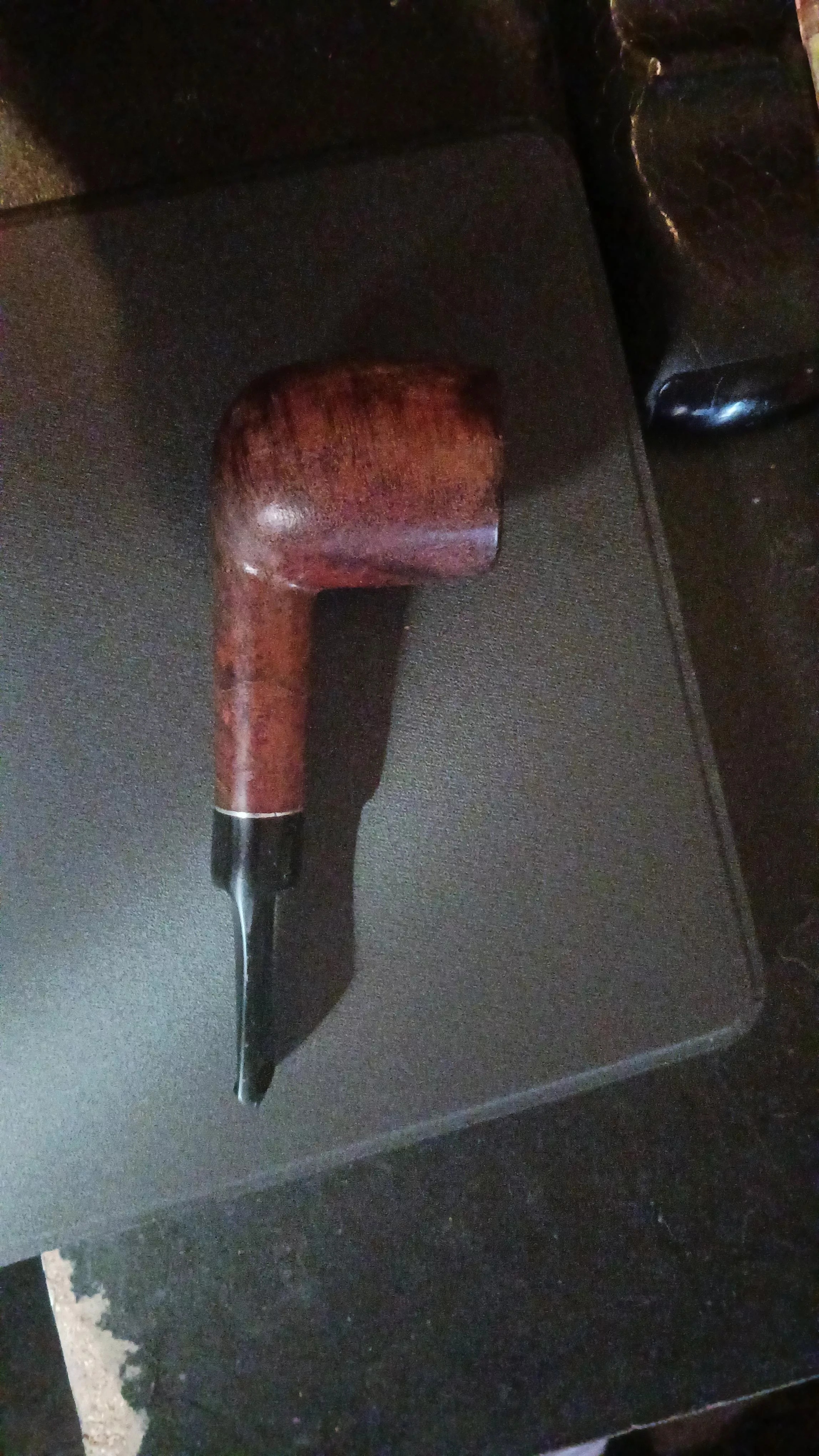 I just got my pipe back 