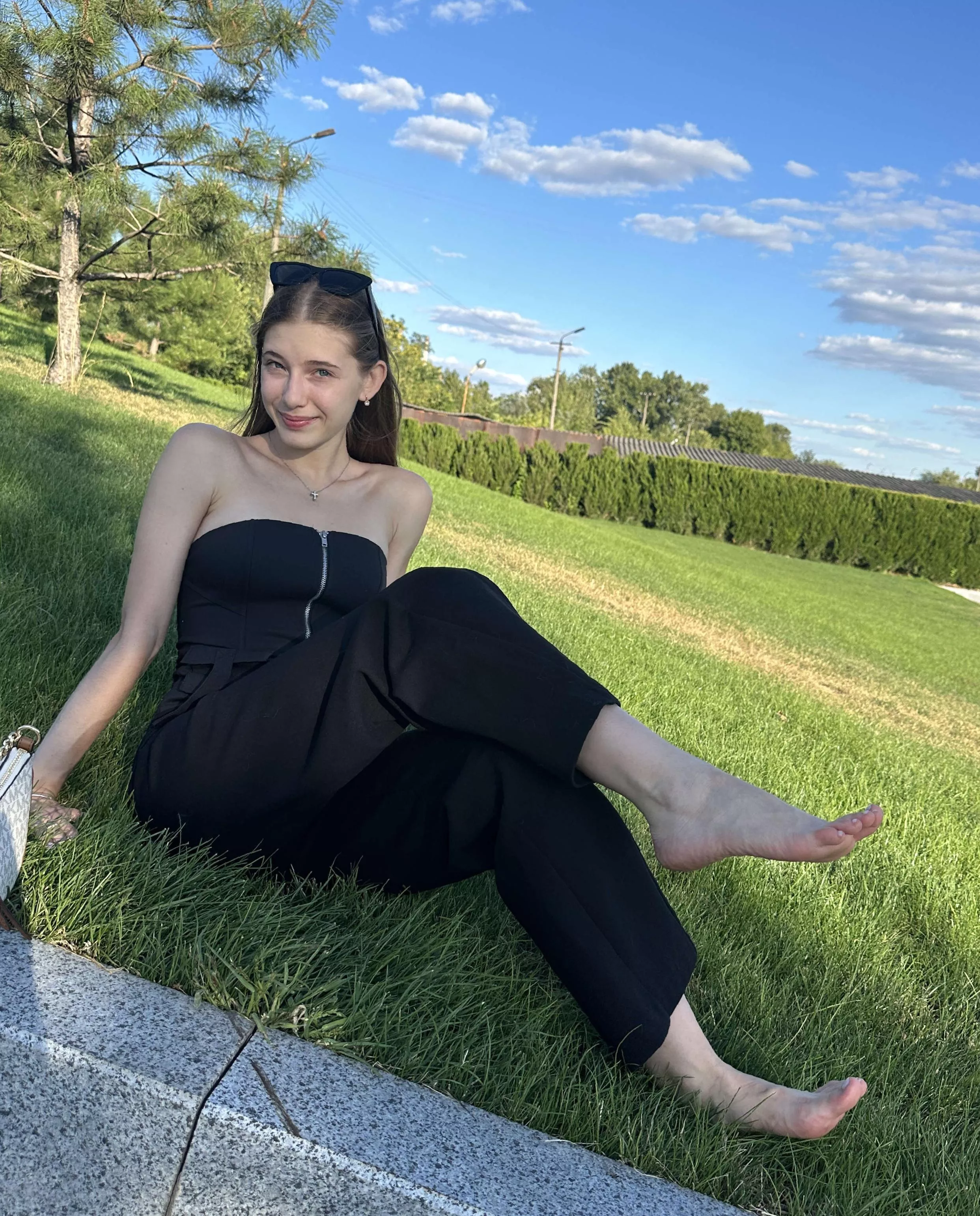 I love showing my legs in public