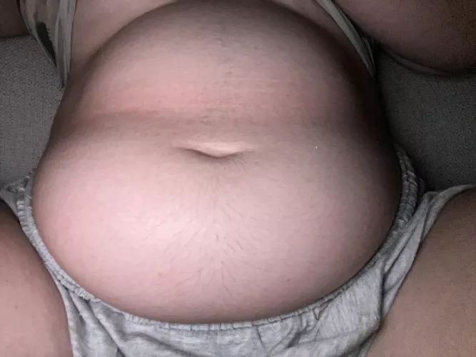 It’s easier not to even try to cover this belly