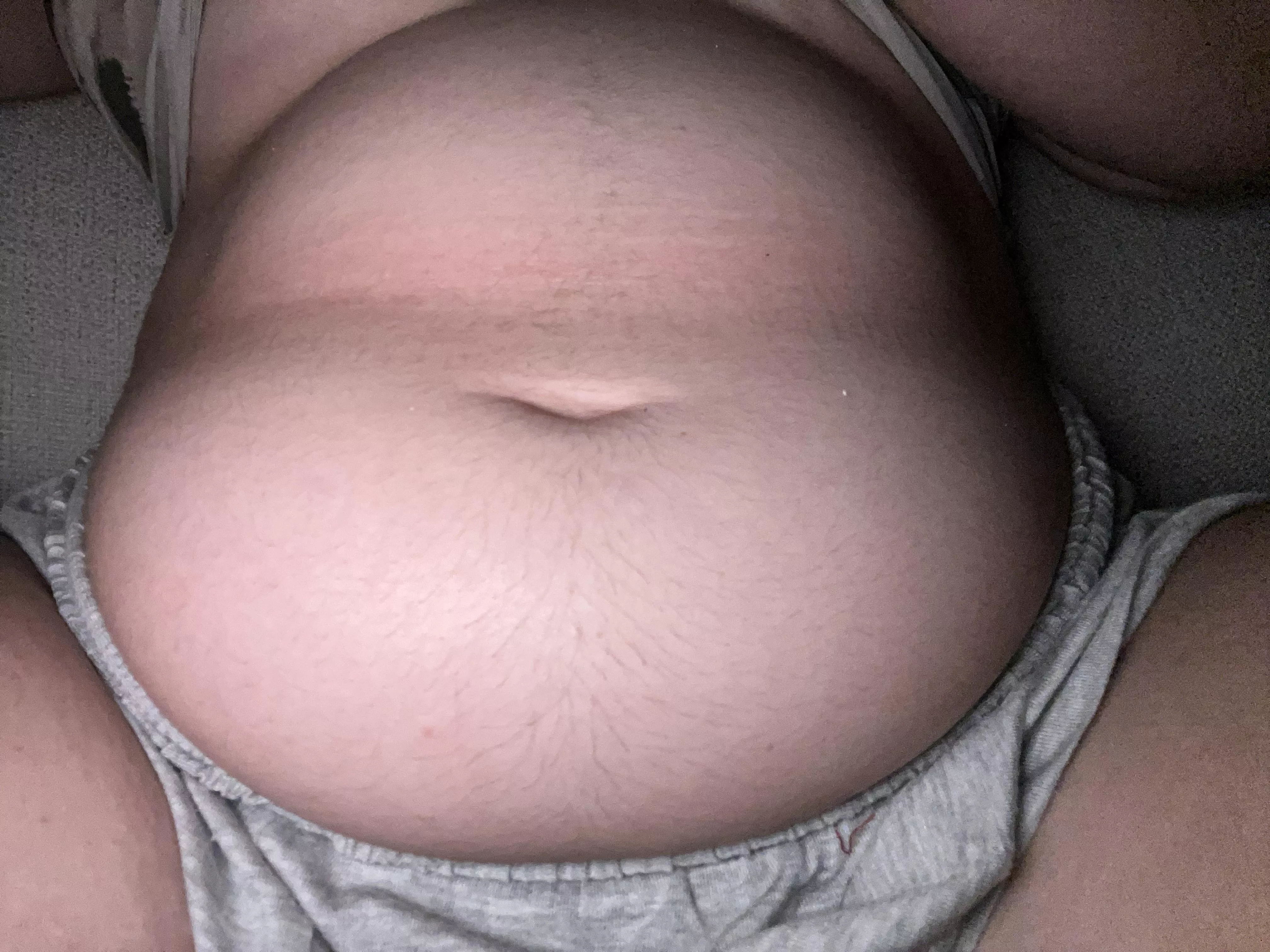 It’s easier not to even try to cover this belly