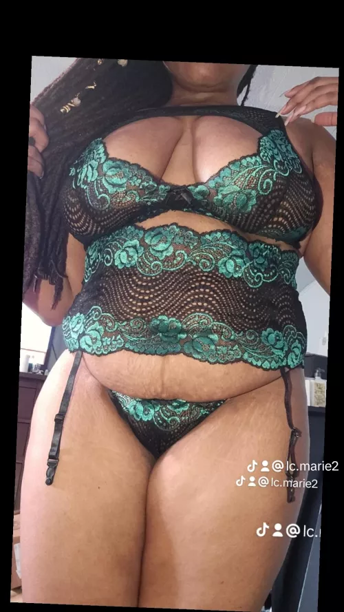 Just a chubby girl in some lingerie... 