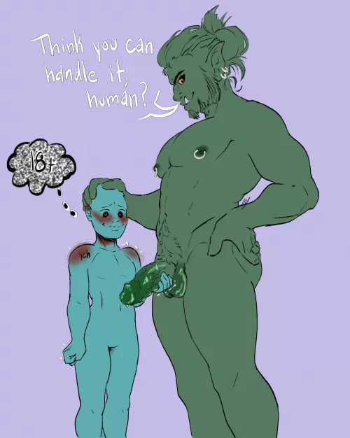 Kinktober day 17 - Size difference