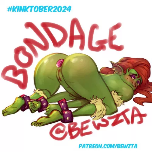 Kinktober2024 Bondage (Bewzta) 