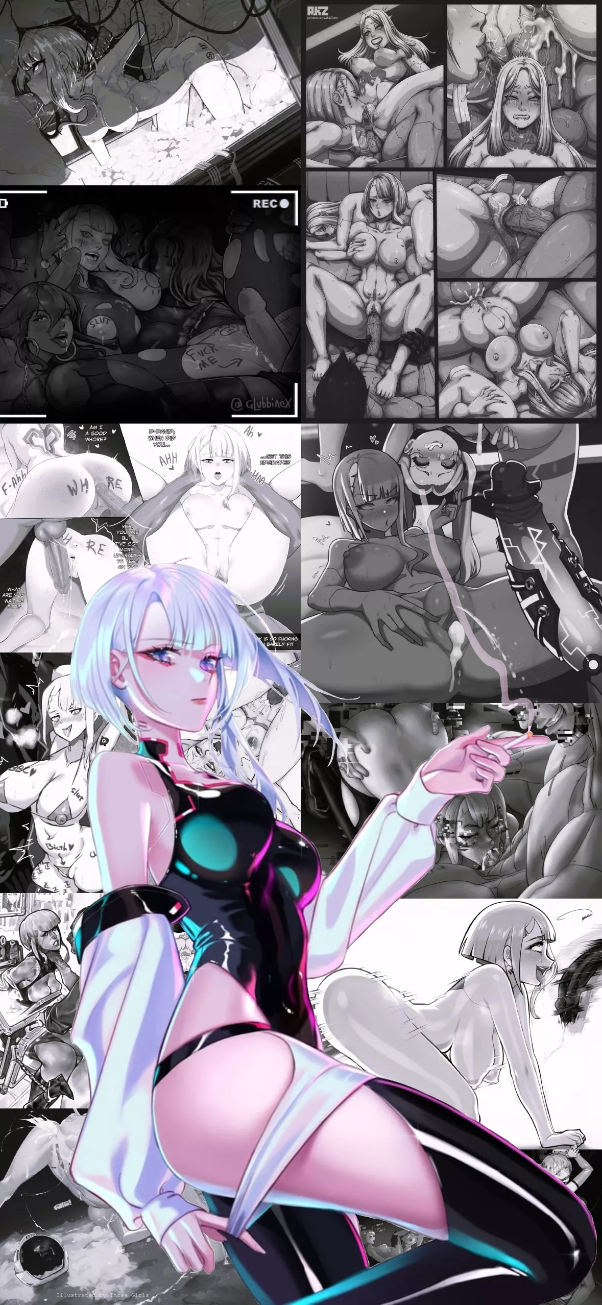 Lucy Hentai Wallpaper (Ringeko)