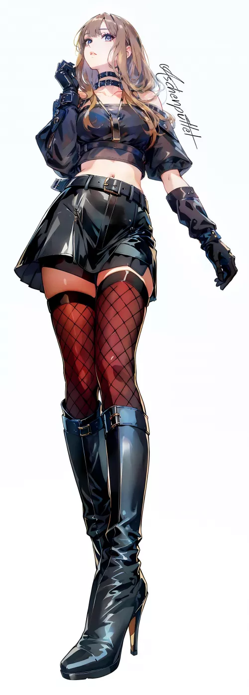 Matching Black Boots