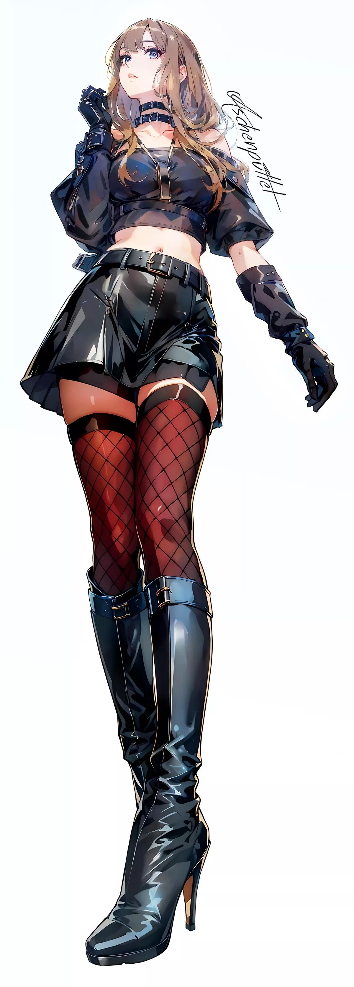 Matching Black Boots